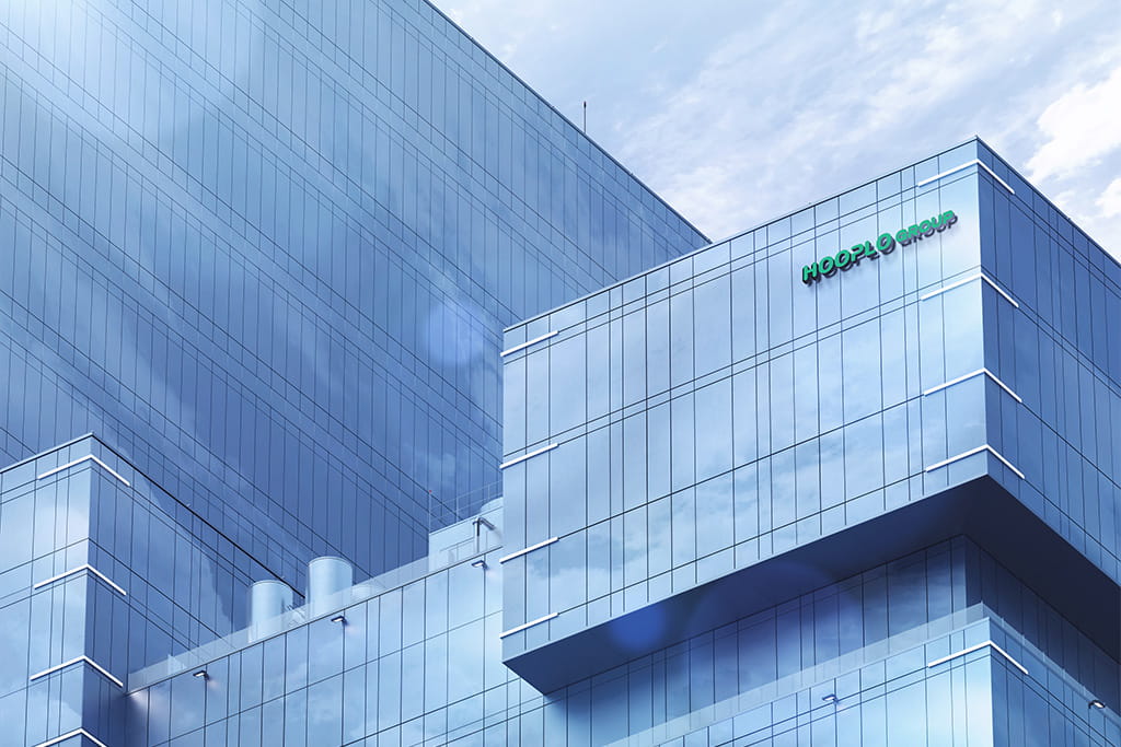 Office building of Hooplo Group, headquarters of a global manufacturer providing inflatables and complete entertainment solutions