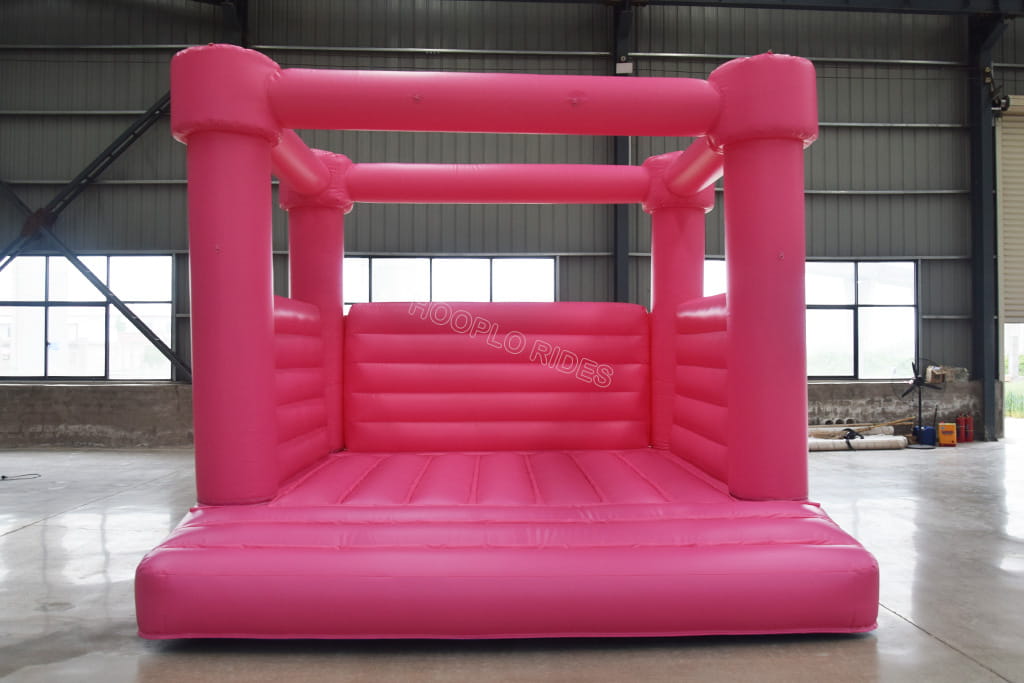 Pink Wedding Bounce House
