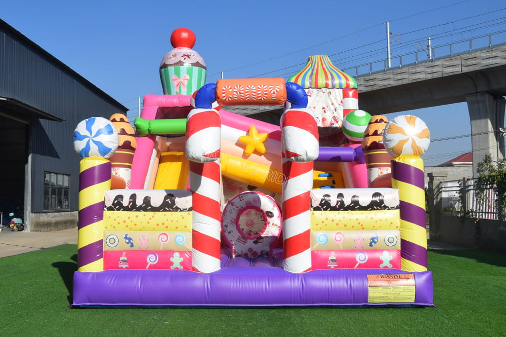 Candy Land Inflatable Bounce House