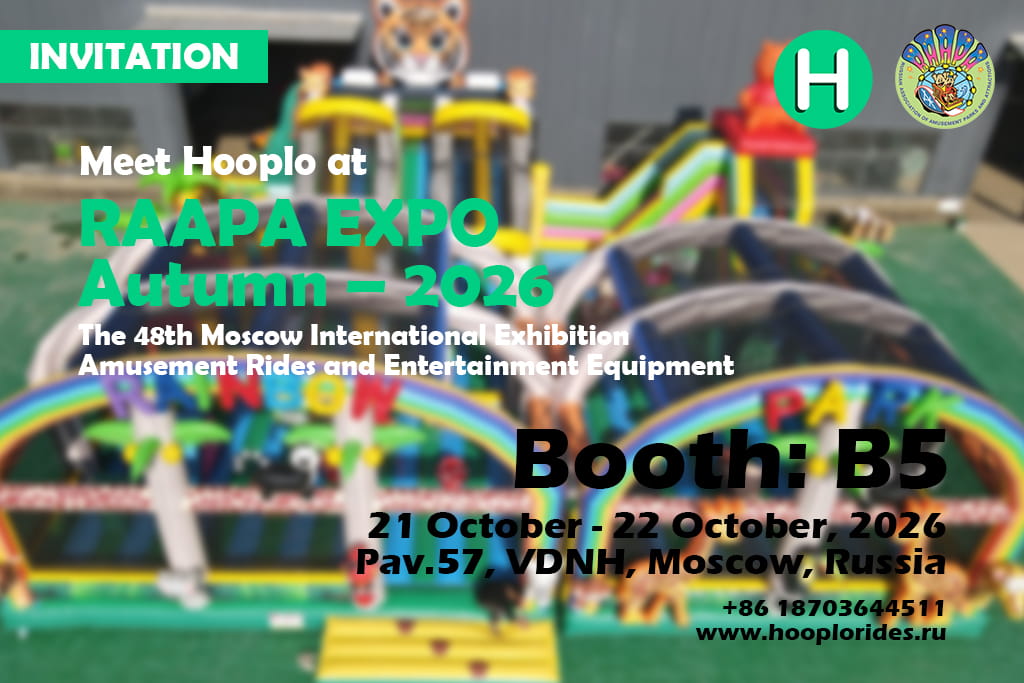 Meet Hooplo Inflatables at RAAPA Expo Autumn 2026