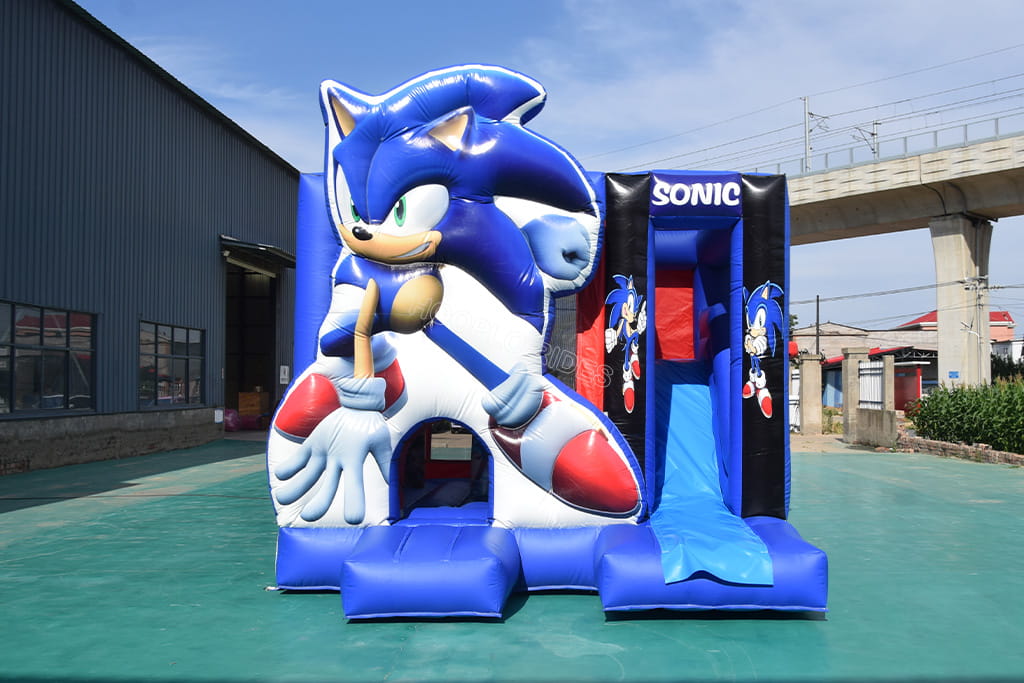 Sonic Inflatable Bounce House